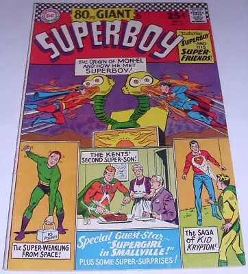 Buy  Superboy #129 (1966) Fn+ 6.0 80 Page Giant 22  Jerome Wenker Collection + Coa • 32£