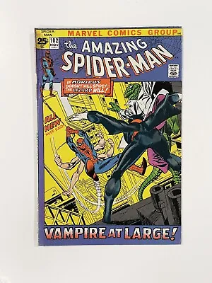 Buy Amazing Spider-Man 102 FN- 2nd Appearance Of Morbius - Spelling Error Raw Comic • 80£