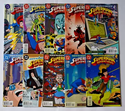 Buy Superman Adventures 61 Issue Comic Run 1-65, Ann. 1, Vs Lobo 1 (1996) Dc Comics • 181.31£