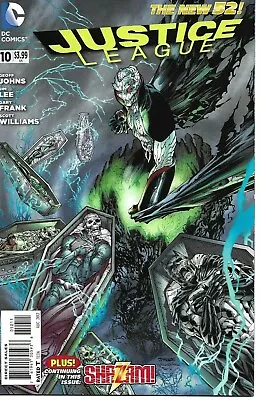 Buy JUSTICE LEAGUE - No.  10 (August 2012) VARIANT 'Main' COVER • 2.50£