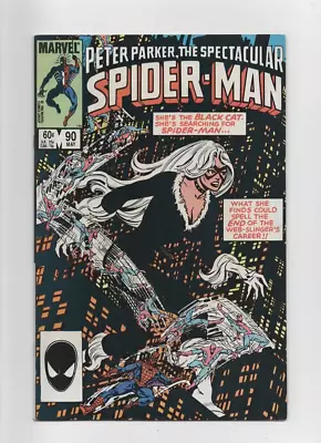 Buy Peter Parker Spectacular Spider-man  #90  Vf+ • 30£
