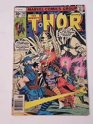 Buy The Mighty Thor 260 MARK JEWELERS VARIANT Enchantress Bronze Age 1977 • 11.98£