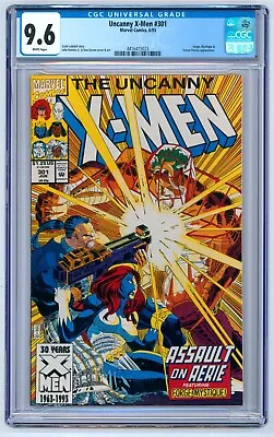 Buy Uncanny X-Men #301 CGC 9.6 (1993) - Forge, Mystique & Trevor Fitzroy App • 30.15£