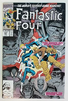 Buy Fantastic Four #347 (1990 Marvel) NM+ Condition • 7.12£