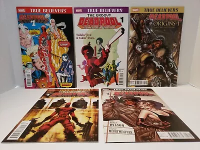 Buy True Believers New Mutants #98 Reprint + Deadpool Story Reprint Set (NM Or 9.4) • 22.38£