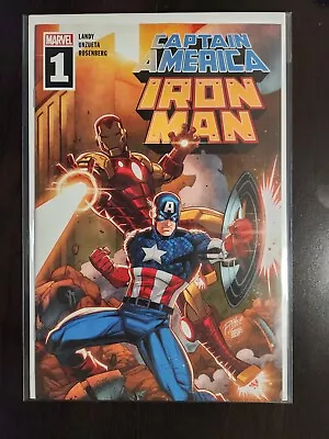 Buy Captain America Iron Man #1 Walmart Exclusive Variant Marvel Comics 2022 NM • 3.15£