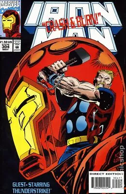 Buy Iron Man #304 VG/FN 5.0 1994 Stock Image • 14.63£