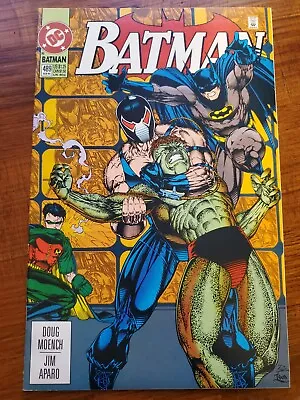 Buy Batman #489 (DC 1993) 1st Azrael As Batman, 2nd App Bane • 35.98£