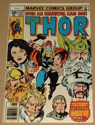 Buy THE MIGHTY THOR # 262 263 264 265 266 (1977) - Bronze-Age Marvel Classics! • 23.75£