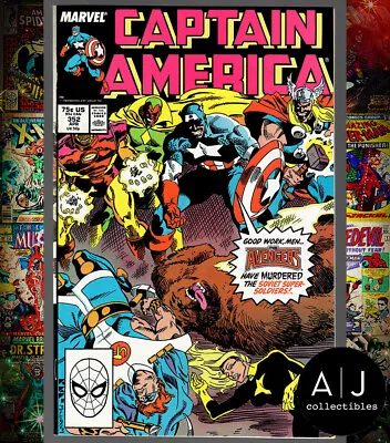 Buy Captain America #352 NM- 9.2 (Marvel) • 4.45£