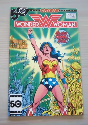 Buy Wonder Woman #329 - Final Issue - Crisis Crossover - DC Comics 1986  Great Cond • 9.89£