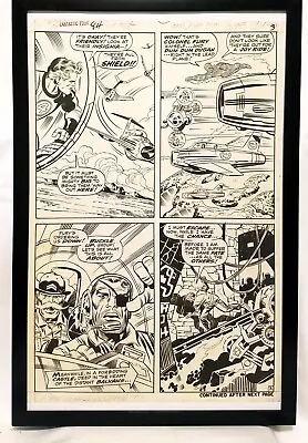 Buy Fantastic Four #84 Pg. 3 By Jack Kirby 11x17 FRAMED Original Art Poster Marvel C • 47.26£