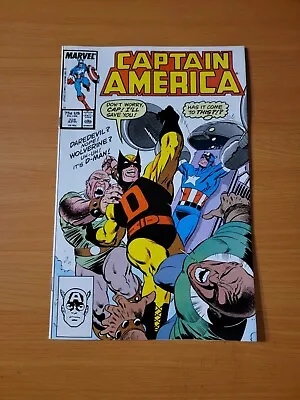 Buy Captain America #328 Direct Market Edition ~ NEAR MINT NM ~ 1987 Marvel Comics • 8.73£
