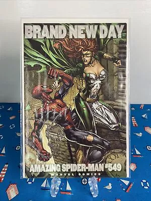 Buy Amazing Spiderman #549 Dave Finch Variant Cover Comic NM  • 9.99£