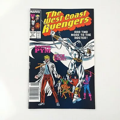 Buy The West Coast Avengers #21 Newsstand Moon Knight NM (1987 Marvel Comics) • 4.80£