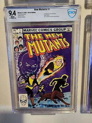 Buy New Mutants #1 CBCS 9.4 2nd New Mutants Origin Karma Not CGC 1983 • 39.82£