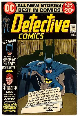 Buy Detective Comics (1937) #426 F/VF 7.0 Mike Kaluta Cover - FVF • 20.75£