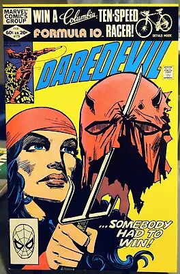Buy Daredevil # 179 Marvel Comics 1982 Elektra Bullseye Frank Miller Sc • 19.99£