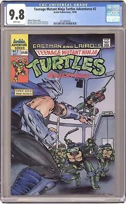 Buy Teenage Mutant Ninja Turtles Adventures #2 CGC 9.8 1988 4214858004 • 434.83£