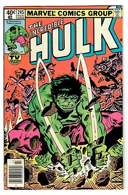 Buy Stan Lee Presents The Incredible Hulk 1980 Marvel Comics #245 Sal Buscema Mantlo • 3.17£