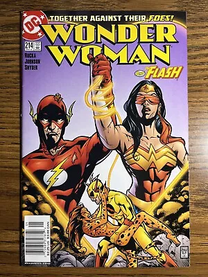 Buy Wonder Woman 214 Extremely Rare Newsstand Variant Jg Jones Cover Dc 2005 • 10.25£