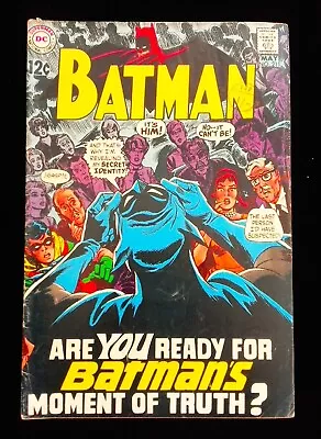 Buy BATMAN #211 - DC Comics 1969 • 9.95£
