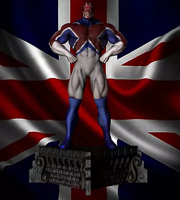 Buy Captain Britain  Resin Sculpture Statue Model Kit  Marvel  Size Choices! • 64.51£