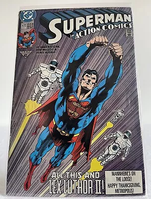 Buy Superman In Action Comics #672 Cover A DC Comics December 1991 • 4.75£