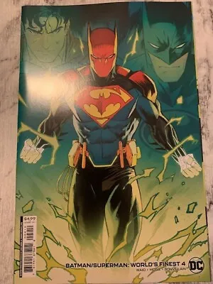 Buy Batman Superman Worlds Finest 4 Mora 2nd Print Variant DC 2022 1st App Fusion NM • 3.49£