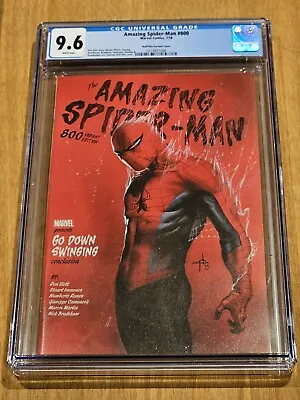 Buy Amazing Spiderman #800 July 2018 Marvel CGC 9.6 Gabriele Dell Otto NM Last One!! • 0.99£