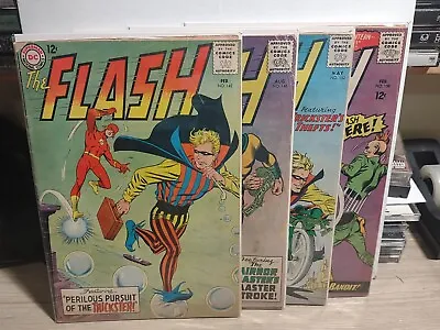 Buy FLASH 142, 146,152,158 Comic Lot (1964-1966 DC Comics) Reader Copys • 39.51£