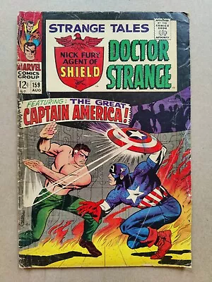 Buy Strange Tales #159 MISSING PAGE 1st Val Fontaine Nick Fury Captain America • 8.71£