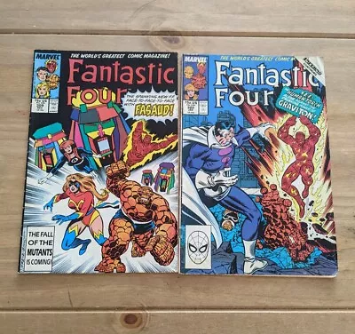 Buy Marvel Comics Fantastic Four #309 #322 1987 • 7.50£