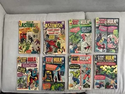 Buy Tales To Astonish Marvel Silver Age 1963-65, Lot Of 8: #50, 51, 62, 64 To 67 • 158.32£