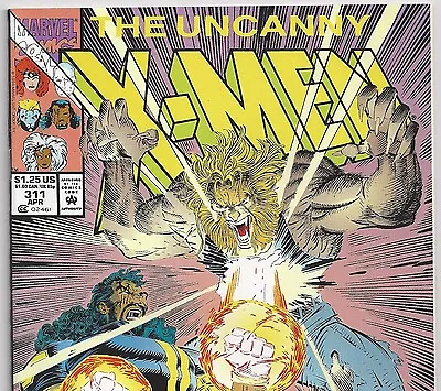 Buy The Uncanny X-MEN #311 Bishop Battles Sabretooth From Apr. 1994 In VF NS • 6.39£