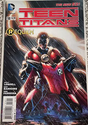 Buy Teen Titans #18 2013 9.4 NM First Print The New 52 Requiem Batman • 1.90£