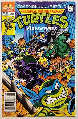 Buy Teenage Mutant Ninja Turtles Adventures #13 (1990, Archie) FN/VF Newsstand • 6.39£