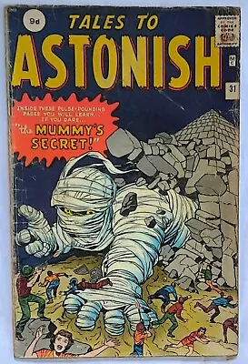 Buy Tales To Astonish 31 Good+ £80 1962. Postage On 1-5 Comics 2.95.  • 80£