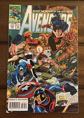 Buy Marvel Avengers #370 1994 Steve Epting 1st Delta Force VF/NM Or Better • 3.16£