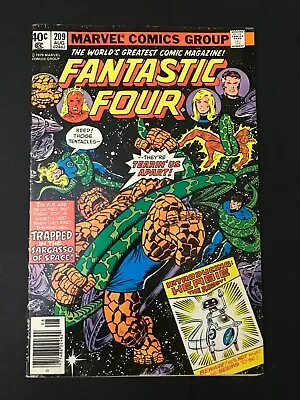Buy NEWSSTAND  First Appearance HERBIE   FANTASTIC FOUR 209  VG-Fn • 12.04£