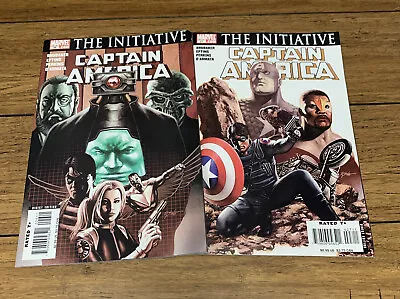 Buy MARVEL Captain America #26 & #27 2007 THE INITIATIVE Lot Of 2 CV JD • 9.59£