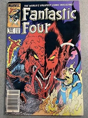 Buy Fantastic Four #277 (1985) Newsstand Key! Franklin Richards Defeats Mephisto • 6.37£