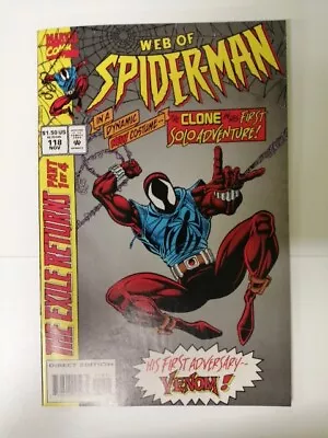 Buy Web Of Spider-Man #118 (1994) 1st App Scarlet Spider  • 44.99£