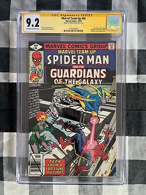 Buy Marvel Team-Up #86 CGC 9.2 SS Signed 1979 Bob Mcleod Spider-Man Guardians Galaxy • 117.13£