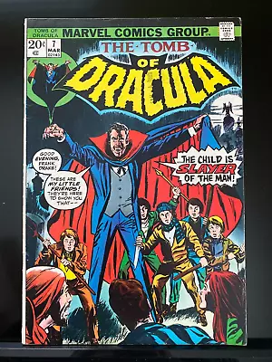 Buy The Tomb Of Dracula 7   First Appearance Quincy Harker  Neal Adams Cover • 40.16£