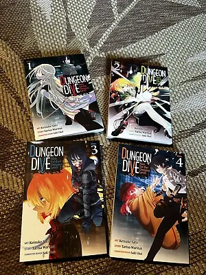 Buy Dungeon Dive Aim For The Deepest Level Manga Volumes 1, 2, 3, And 4 Seven Seas • 23.65£