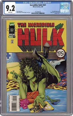 Buy Incredible Hulk #441 CGC 9.2 1996 4162998002 • 66.69£