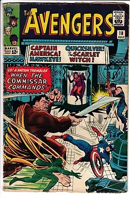 Buy AVENGERS #18, Marvel Comics (1965) • 24.95£