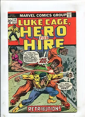 Buy Hero For Hire #14 - Origin Retold / 1st Appearance Of Big Ben Donovan (8.5) 1973 • 7.88£