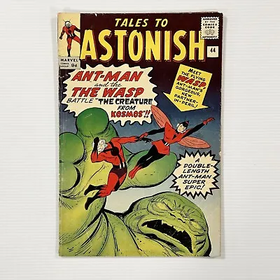 Buy Tales To Astonish #44 1963 GD/VG 1st Appearance Of Wasp Pence Copy • 480£